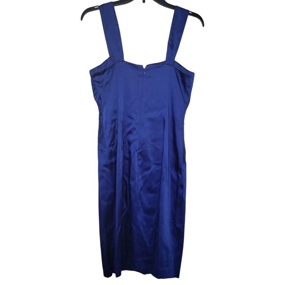 Calvin Klein Electric Royal Blue Cocktail Formal Mini Dress Size 6 - Picture 2 of 4